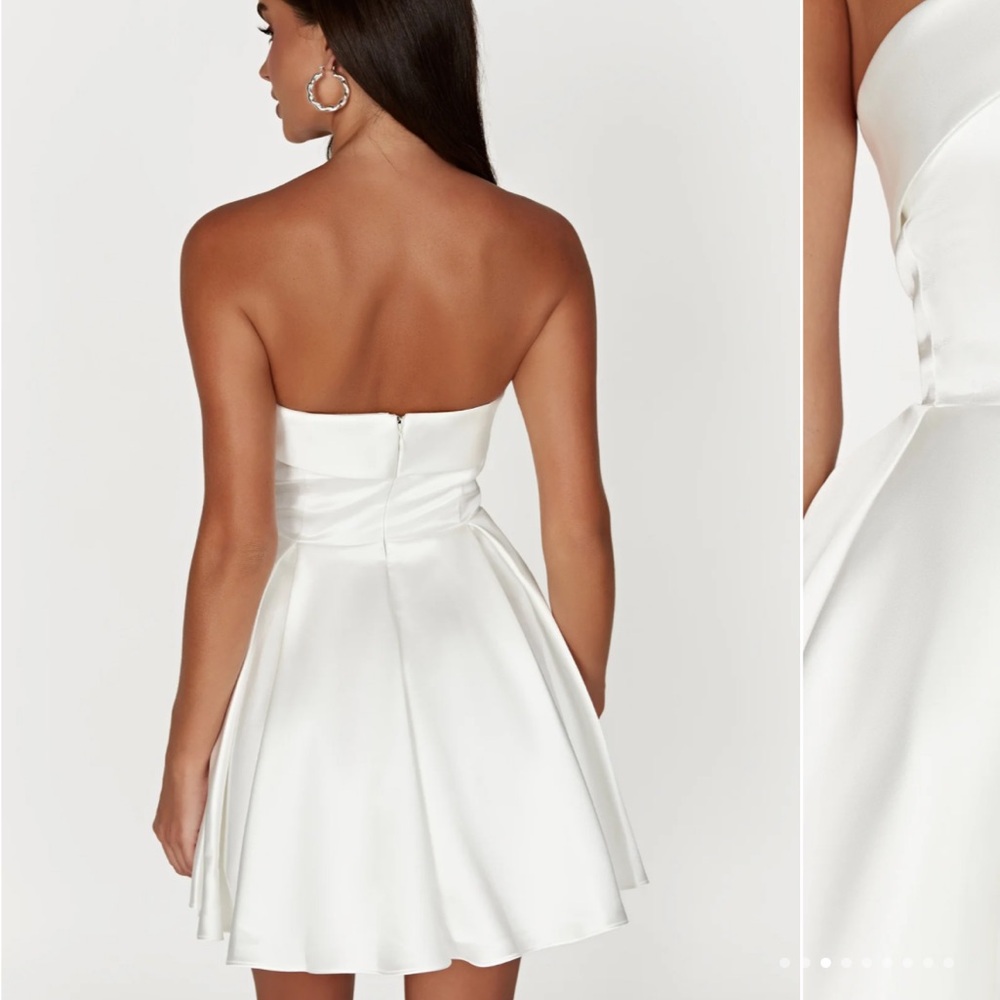 Meshki bridal mini dress